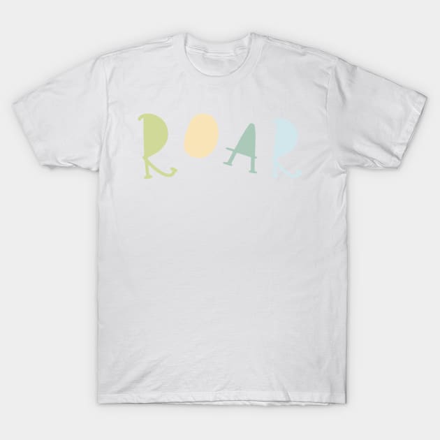 Roar 1 T-Shirt by littlemoondance